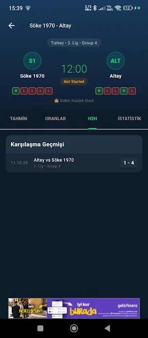 Ai Soccer Predictions Screenshot 3