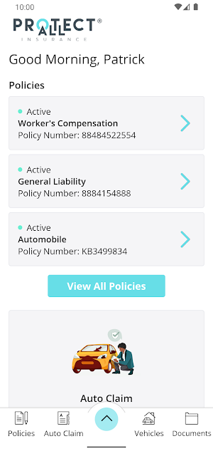 ProtectALL Insurance Screenshot 1