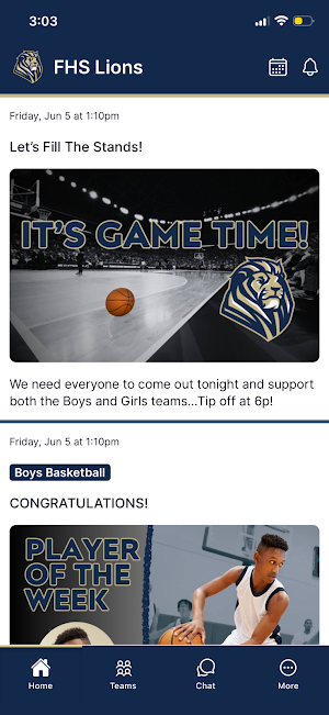 Foley Lions Athletics Screenshot 0