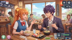 Anime Girl School Love Story Screenshot 1