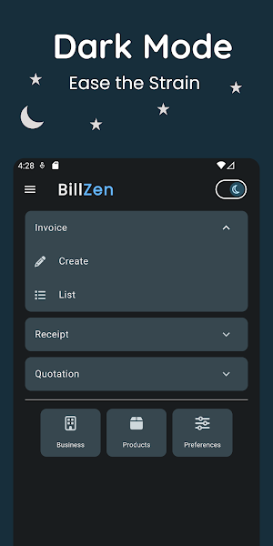 BillZen: Invoices & Receipts Screenshot 1