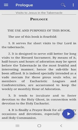 Visits to Jesus in the Tabernacle (F. X. Lasance) Screenshot 2