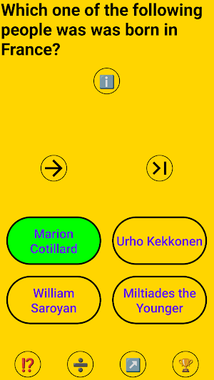 Trivia Quiz: Famous People Screenshot 0