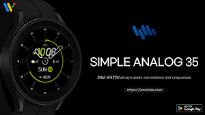 SamWatch Simple Analog 35 Screenshot 0