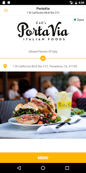 Porta Via Foods Screenshot 0