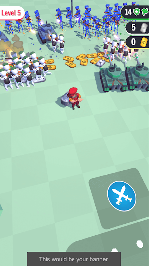 War island Warfare 3D GunsLand Screenshot 2