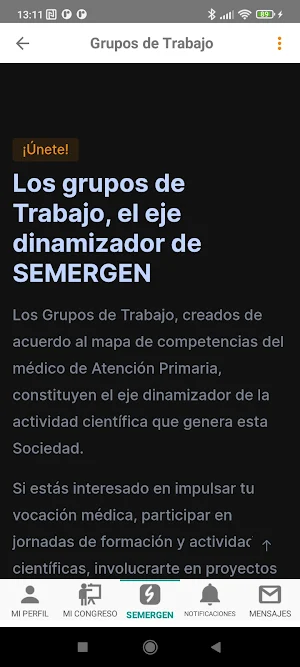 SEMERGEN App Screenshot 1