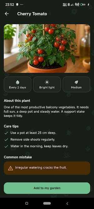 Balcony Harvest Screenshot 2