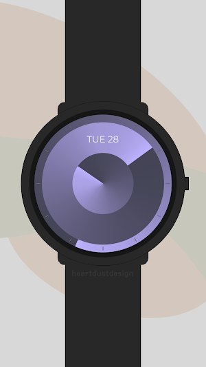 Conical Gradient Watch Face Screenshot 0