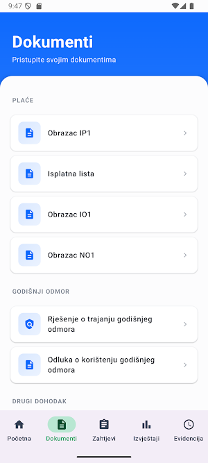 Hr portal Screenshot 1