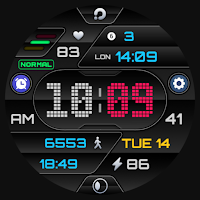 PRADO 19 Digital Watch Face