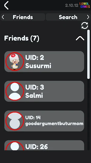 Level Games App Screenshot 1