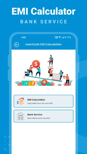 LoanCash - EMI Loan Guide Screenshot 0