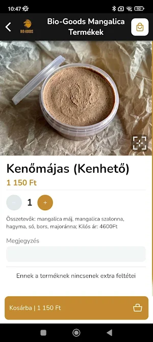 Bio-Goods Mangalica Screenshot 2