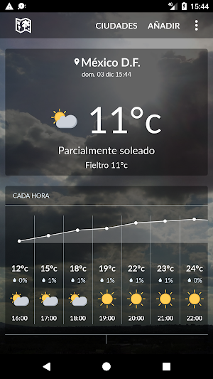 Mexico Weather Screenshot 0