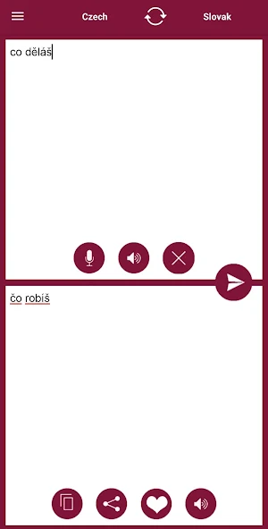 Slovak - Czech Translator Screenshot 1