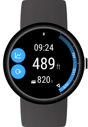 Altimeter for Wear OS (Android Wear) Screenshot 0