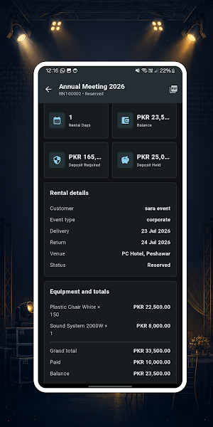 Equip Event Screenshot 2