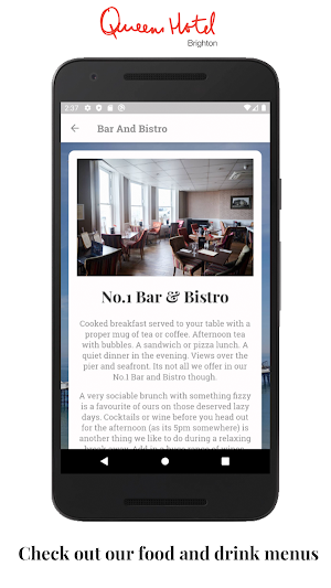 Queens Hotel Brighton Screenshot 1