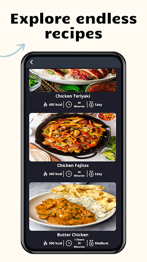 Mealory: AI Recipes Screenshot 1