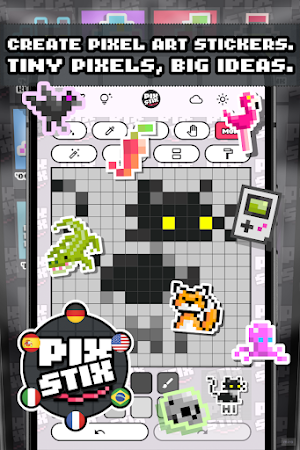 PixStix: Pixel Sticker Editor Screenshot 0