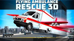 Flying Ambulance Rescue 3D Screenshot 0