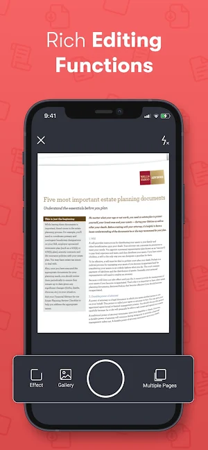 Docs Scanner: Scan PDF Creator Screenshot 3