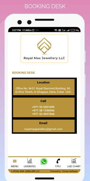 Royal Max Jewellery Screenshot 0
