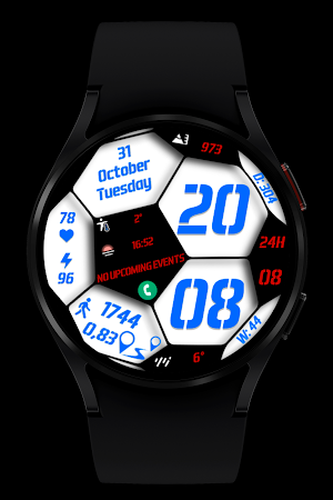 Football Watch Face Wear OS Screenshot 1