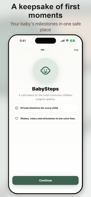BabySteps: Baby Milestones Screenshot 0