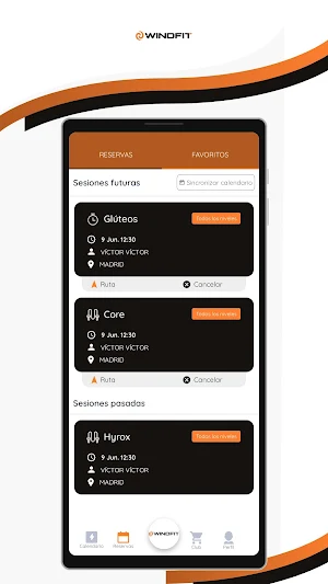 Windfit Screenshot 2