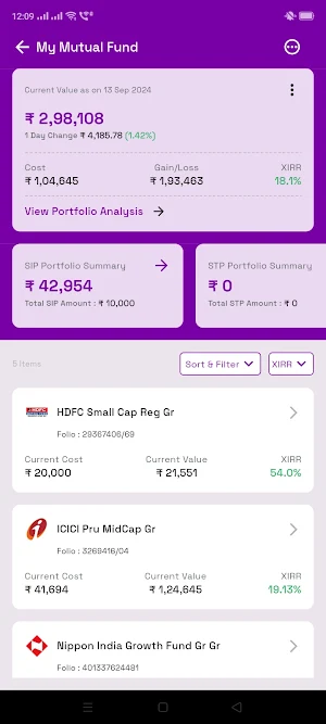 KEENVESTOR Screenshot 2