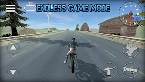Wheelie Rider 3D - Traffic rider wheelies rider Screenshot 1