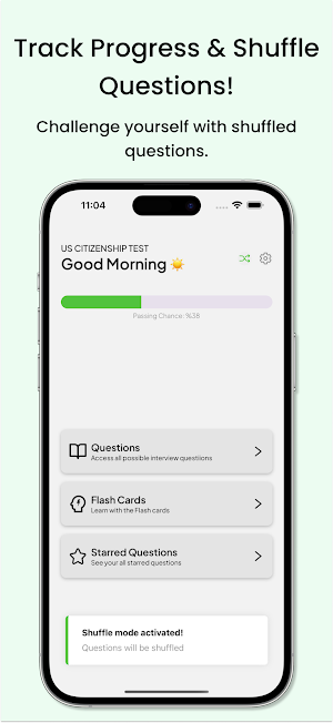 US Citizenship Test 2025 Pro Screenshot 1