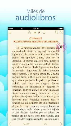 Libros y audiolibros gratis - El Libro Total Screenshot 1