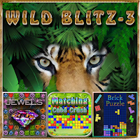 WildBlitz - Cube Crush, Jewel Blast, Brick Puzzle.