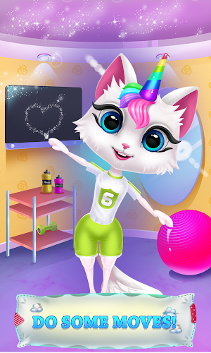 Kitty Kate Unicorn Daily Caring Screenshot 2