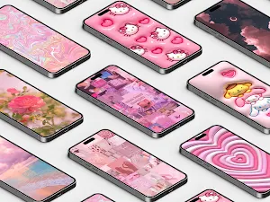 Pink Aesthetic Wallpaper HD Screenshot 0