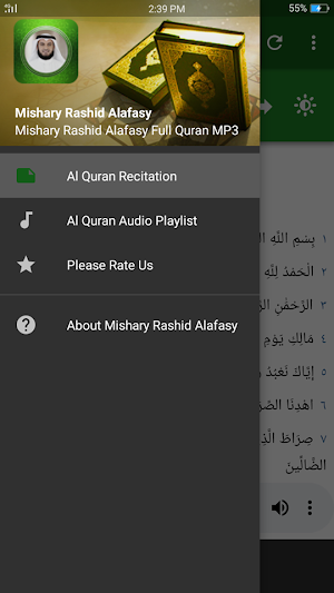 القرآن الكريم - مشاري العفاسي Screenshot 0