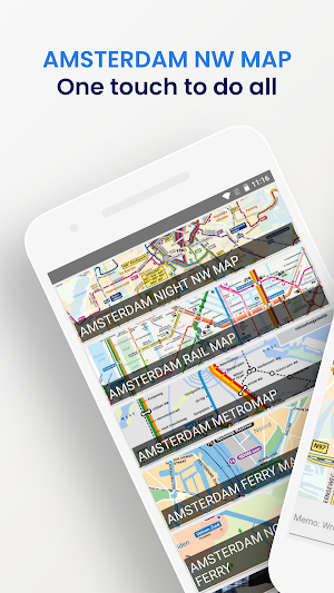 AMSTERDAM NETWORK MAPS Screenshot 0