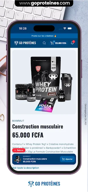 GO Proteines Screenshot 3