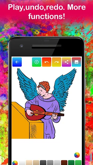 Famous Paintings Coloring Screenshot 3