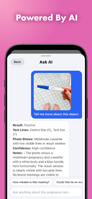 Pregnancy Test Scanner AI+ Screenshot 2