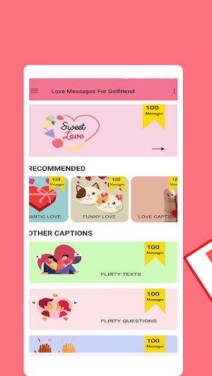 Love Messages For Girlfriend Screenshot 1