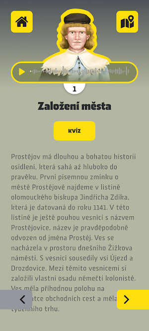 Historie v muzeu Prostějov Screenshot 1