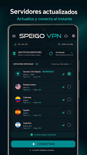SpeiGo VPN Screenshot 3
