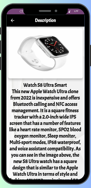 Smart Watch S8 Ultra Guide Screenshot 2