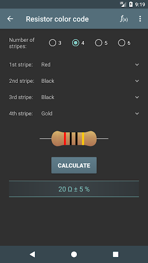 Electrical Calculations Screenshot 3