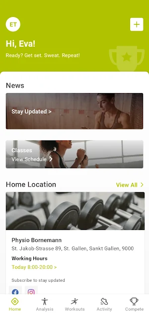 Physio Bornemann Screenshot 1
