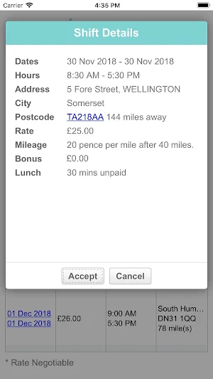 LocumBell Screenshot 1